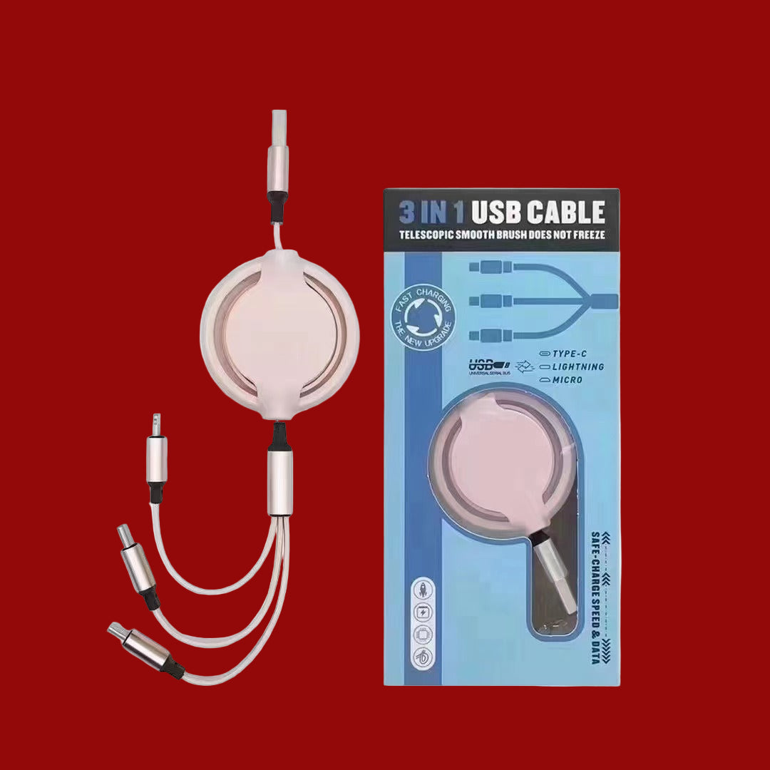 3-in-1 Multi Charging Cable