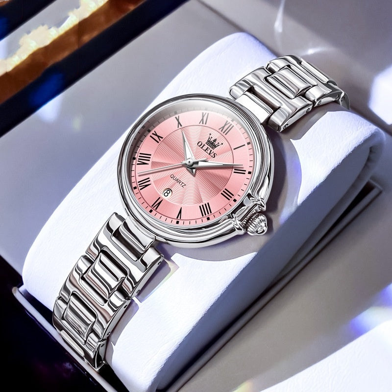 Scale Quartz Luminous Waterproof Women's Watch