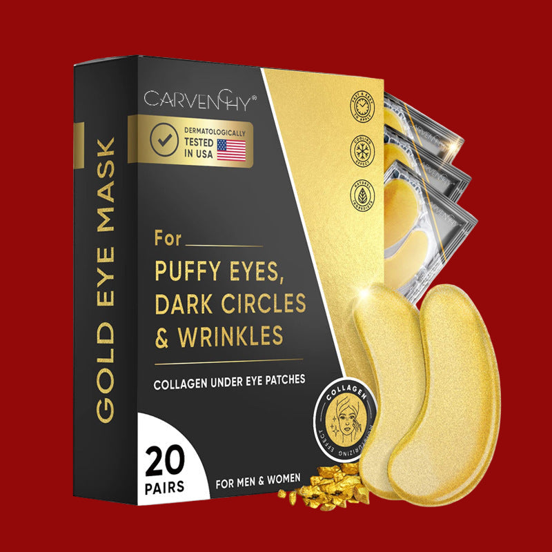 24K Gold Eye Mask – Anti-Wrinkle & Eye Bag Treatment