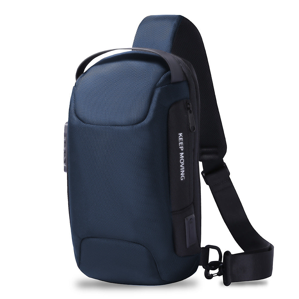 Trendy Men’s Crossbody Chest Bag