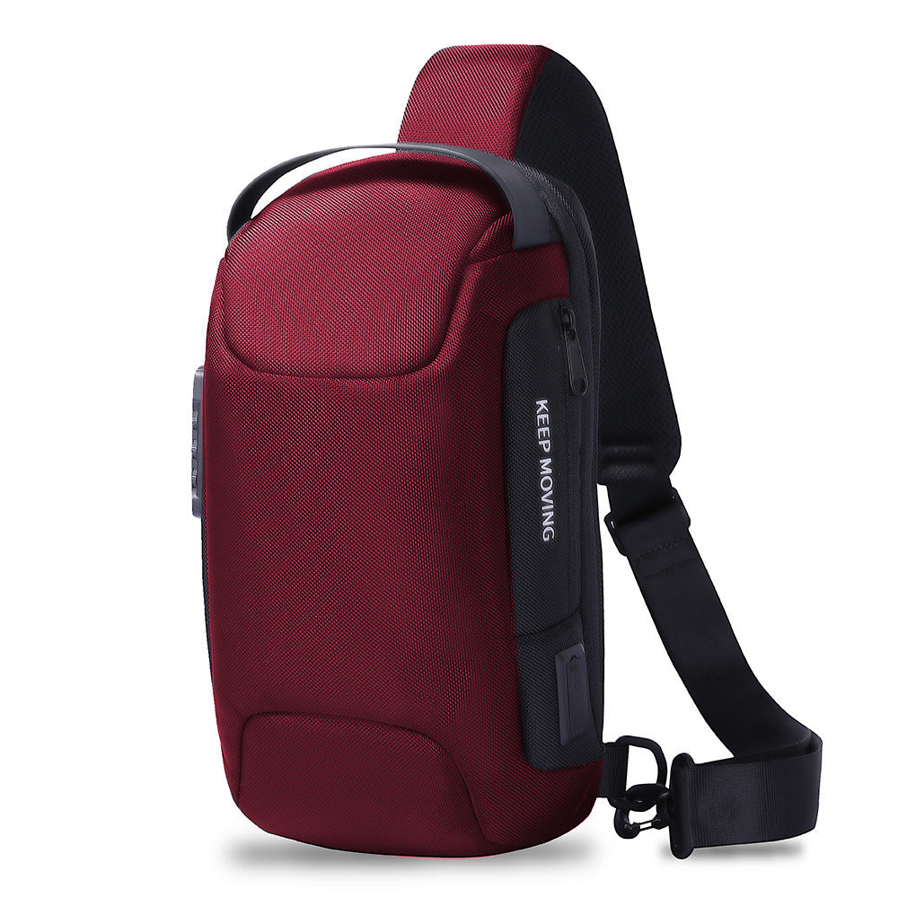 Trendy Men’s Crossbody Chest Bag