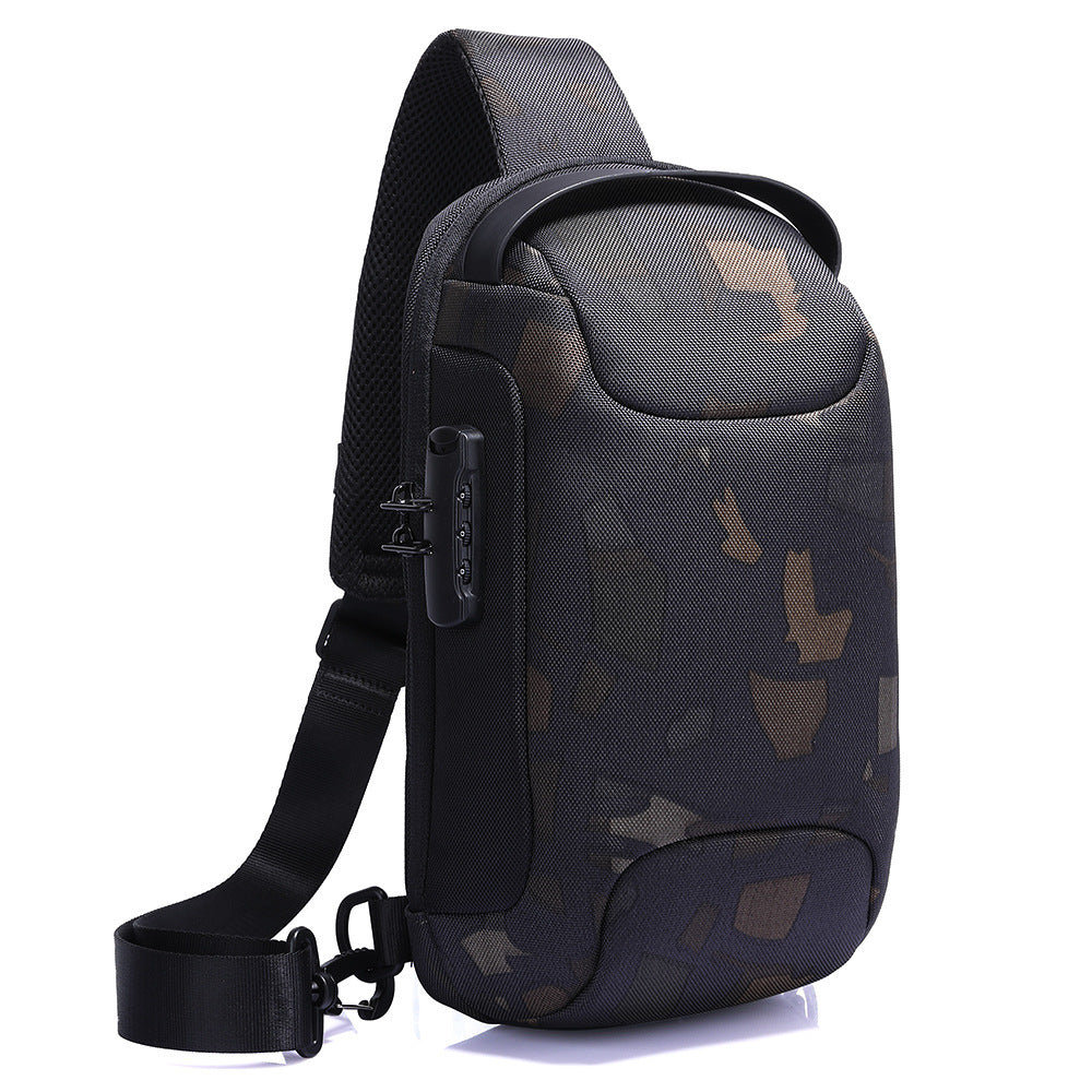 Trendy Men’s Crossbody Chest Bag
