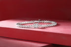 Moissanite Luxury Bracelet – Sterling Silver Sparkle