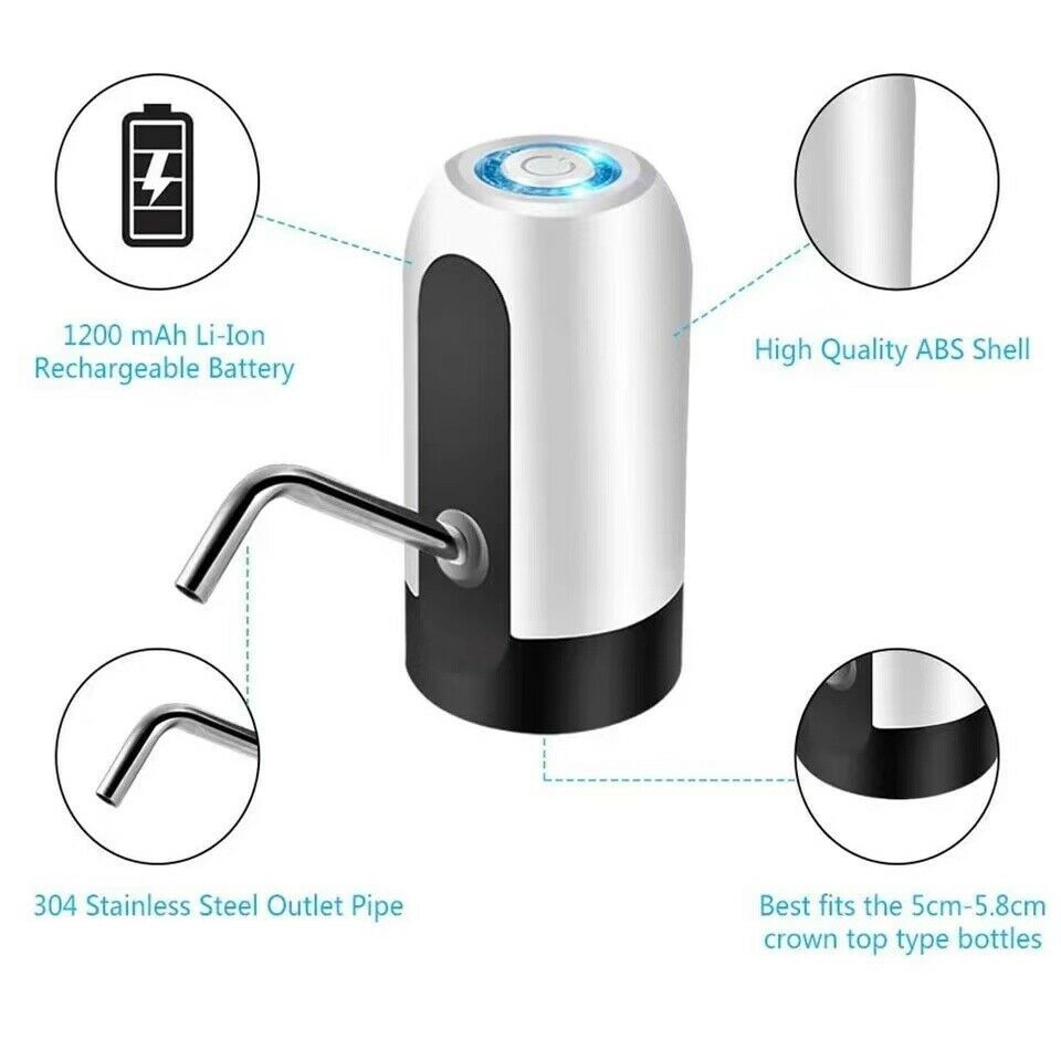 USB Electric Water Dispenser Pump – 5 Gallon