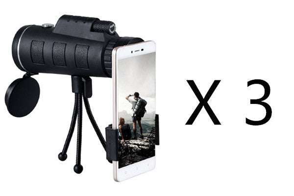 Monocular Telescope with Compass & Tripod