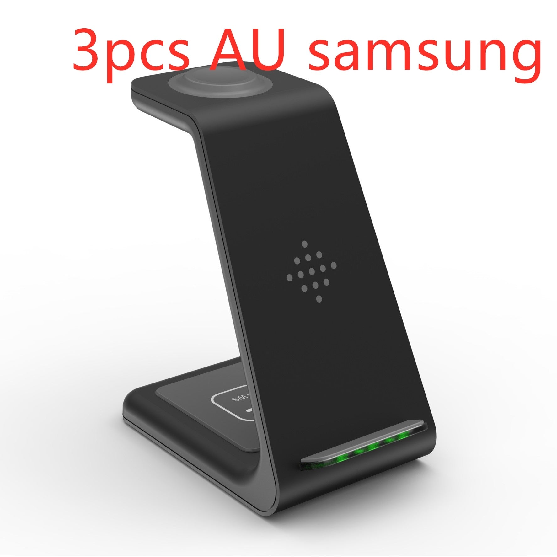 3-in-1 Wireless Fast Charging Station & Phone Dock
