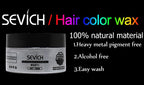 Disposable Hair Cream Colored Hair Wax