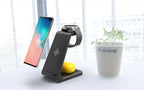 3-in-1 Wireless Fast Charging Station & Phone Dock
