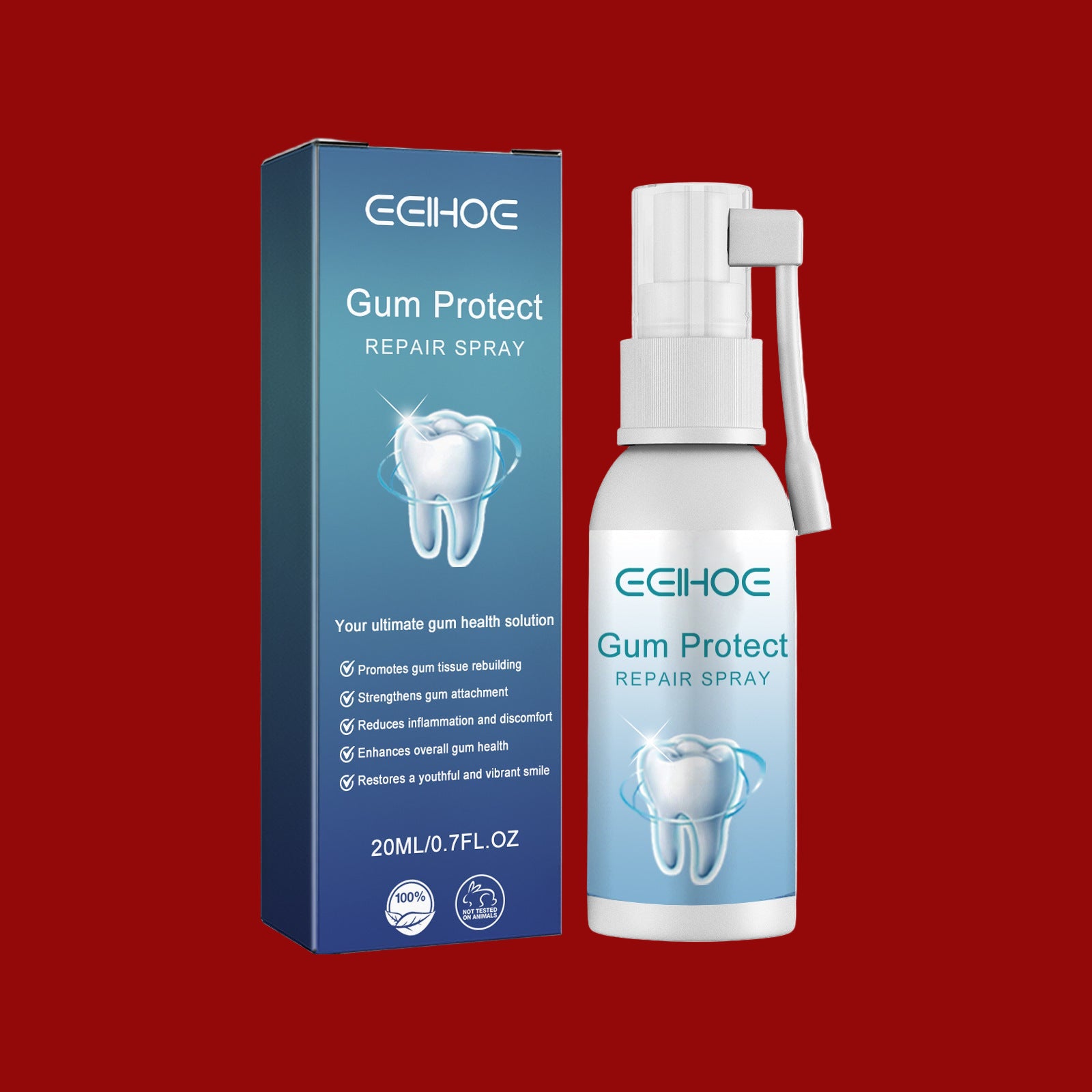 EELHOE Gum Repair Series Cleaning