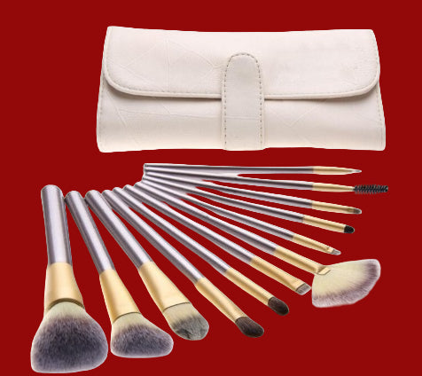 Persian Champagne Makeup Brush Set