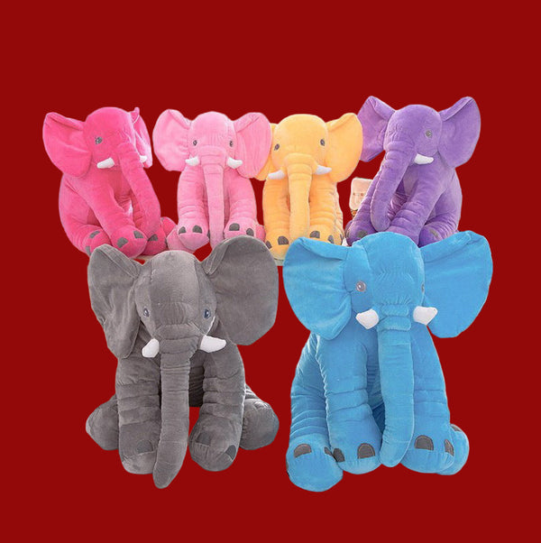 Soft Elephant Plush Pillow for Kids