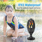 LED Flame Torch Bluetooth Speaker