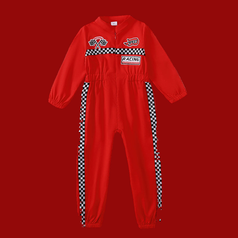 Toddler Race Car Driver Jumpsuit