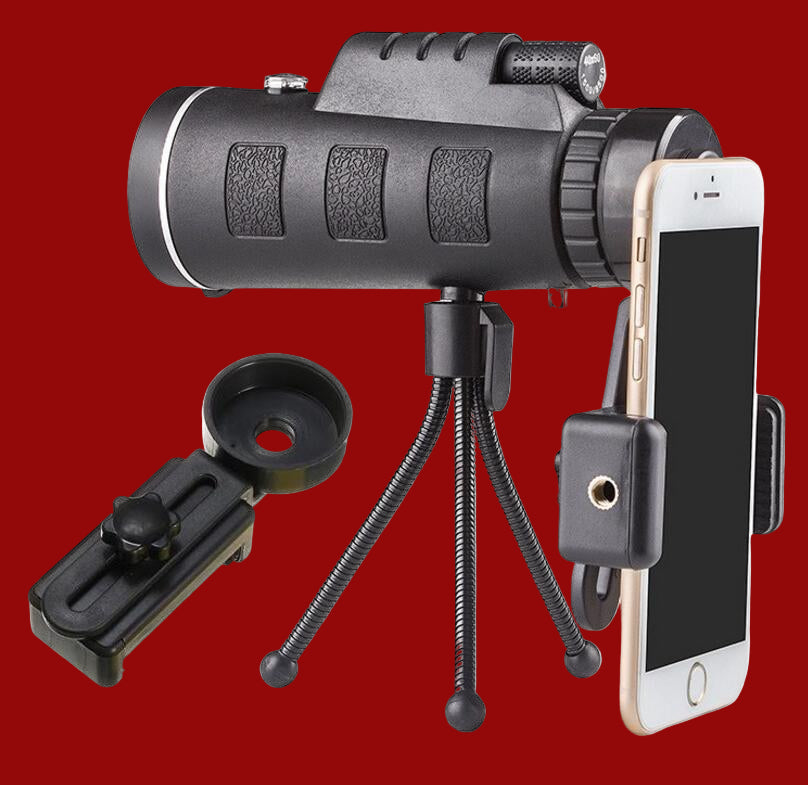 Monocular Telescope with Compass & Tripod