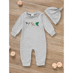 Baby Boy Long Sleeve Romper Set