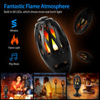 LED Flame Torch Bluetooth Speaker