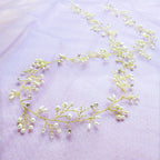 Bride's Long Hair Band