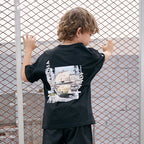 Children's sports printed T-shirt