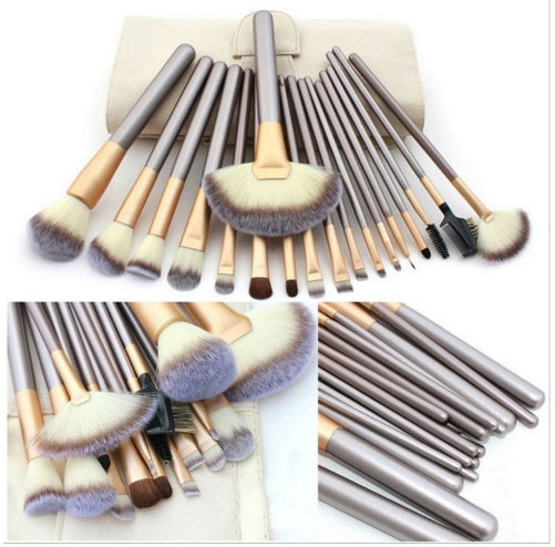 Persian Champagne Makeup Brush Set
