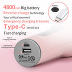 Wireless Automatic Hair Curler – USB Rechargeable, LCD Display, Ceramic Heating