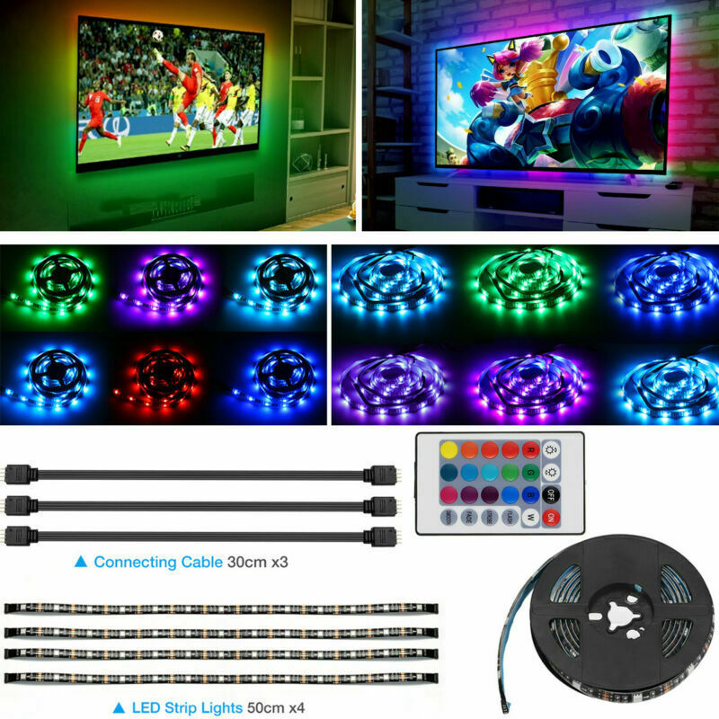 USB RGB LED Strip Light Kit