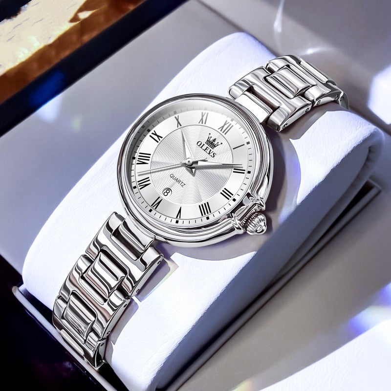 Scale Quartz Luminous Waterproof Women's Watch