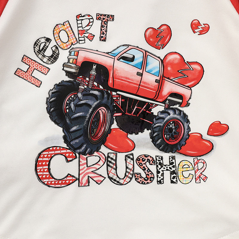 Baby Boy “Heart Crusher” Valentine’s Day Set