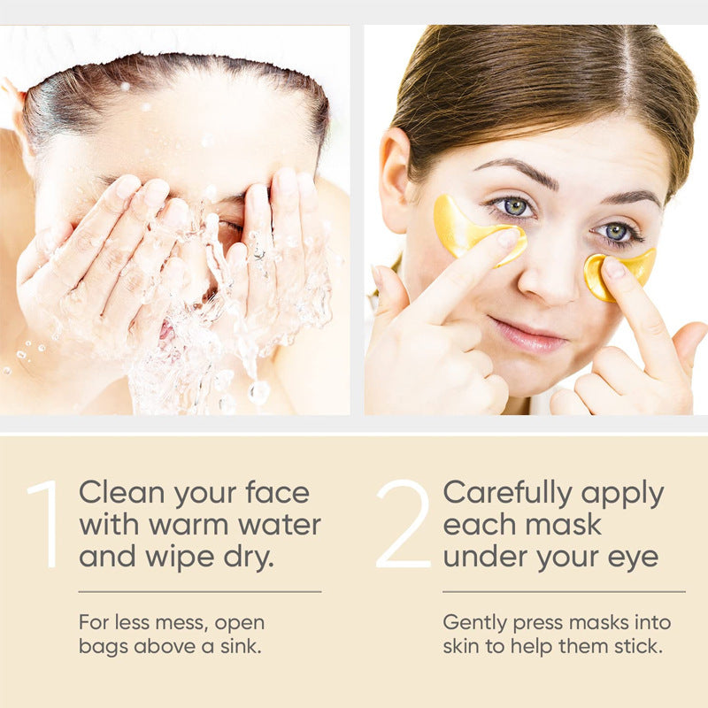 24K Gold Eye Mask – Anti-Wrinkle & Eye Bag Treatment