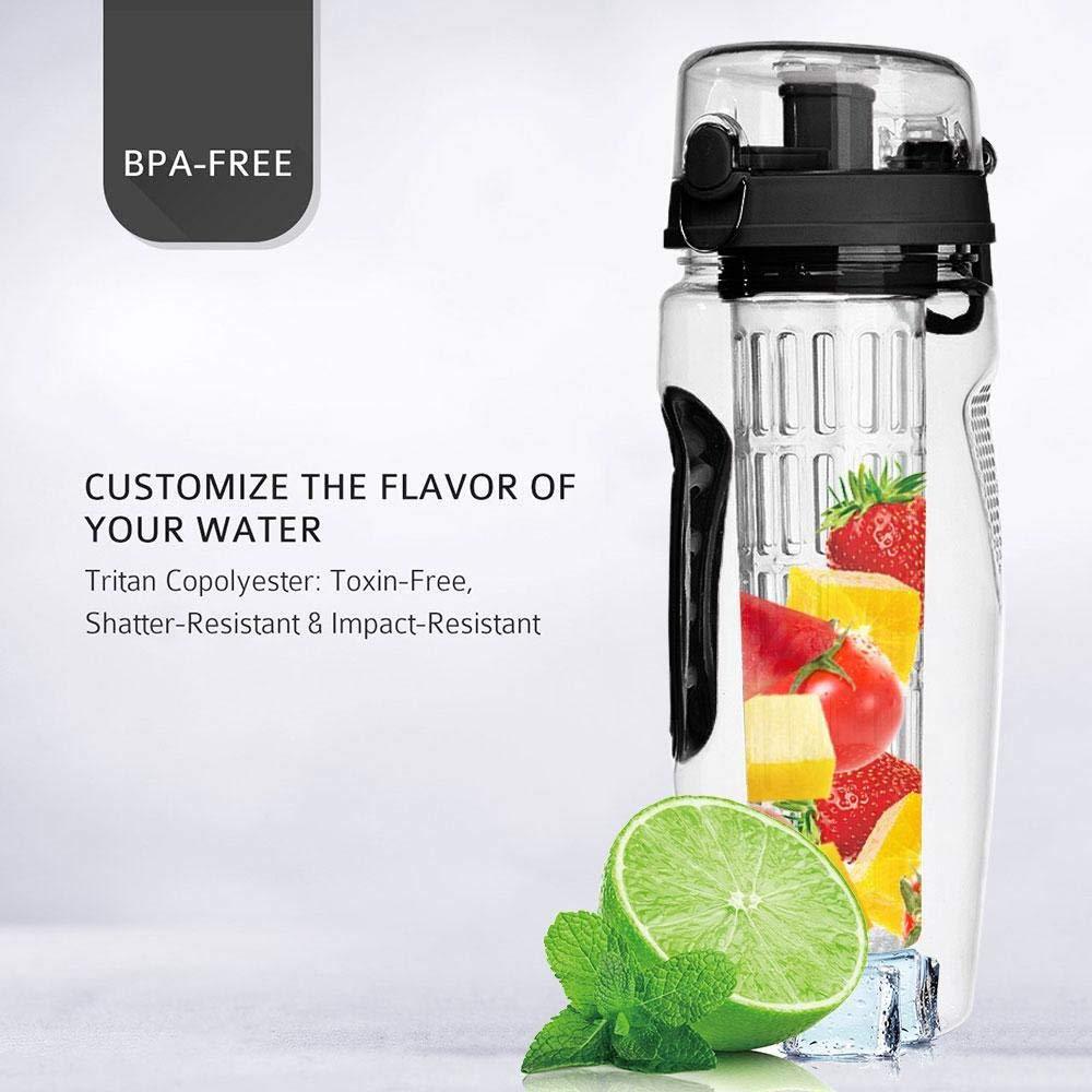 32Oz BPA-Free Fruit Infuser Water Bottle