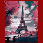 Frameless Diy Landscape Oil Painting