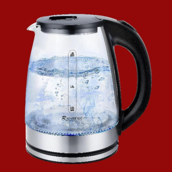 1.8L Glass Electric Kettle with LED Light