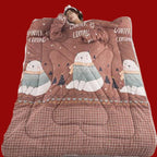 Winter Lazy Quilt with Sleeves