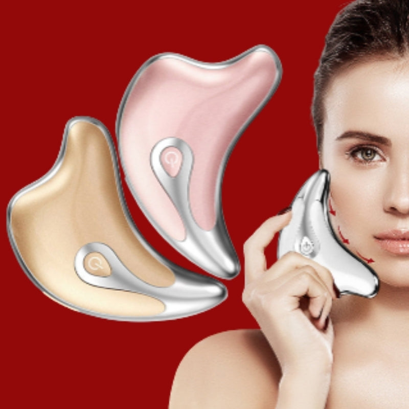 LED Microcurrent Gua Sha Facial Massager