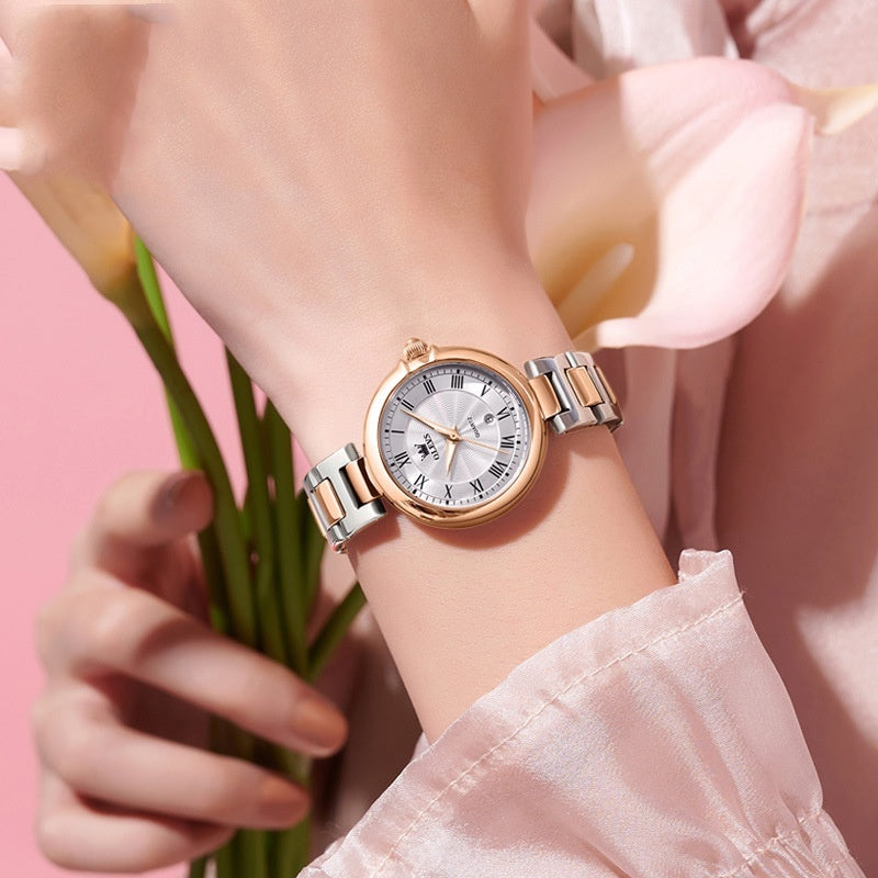 Scale Quartz Luminous Waterproof Women's Watch