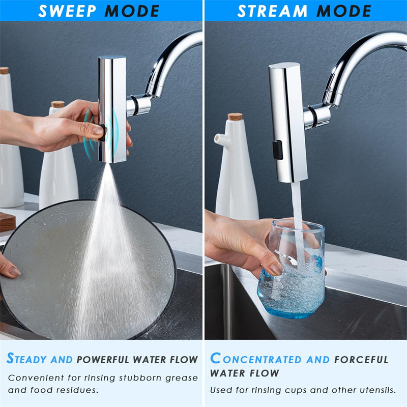 Universal Rotating Kitchen Faucet Nozzle
