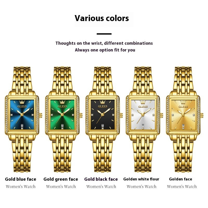 Square Fashion Quartz Watch