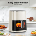 6QT 12-in-1 Square Air Fryer with Window