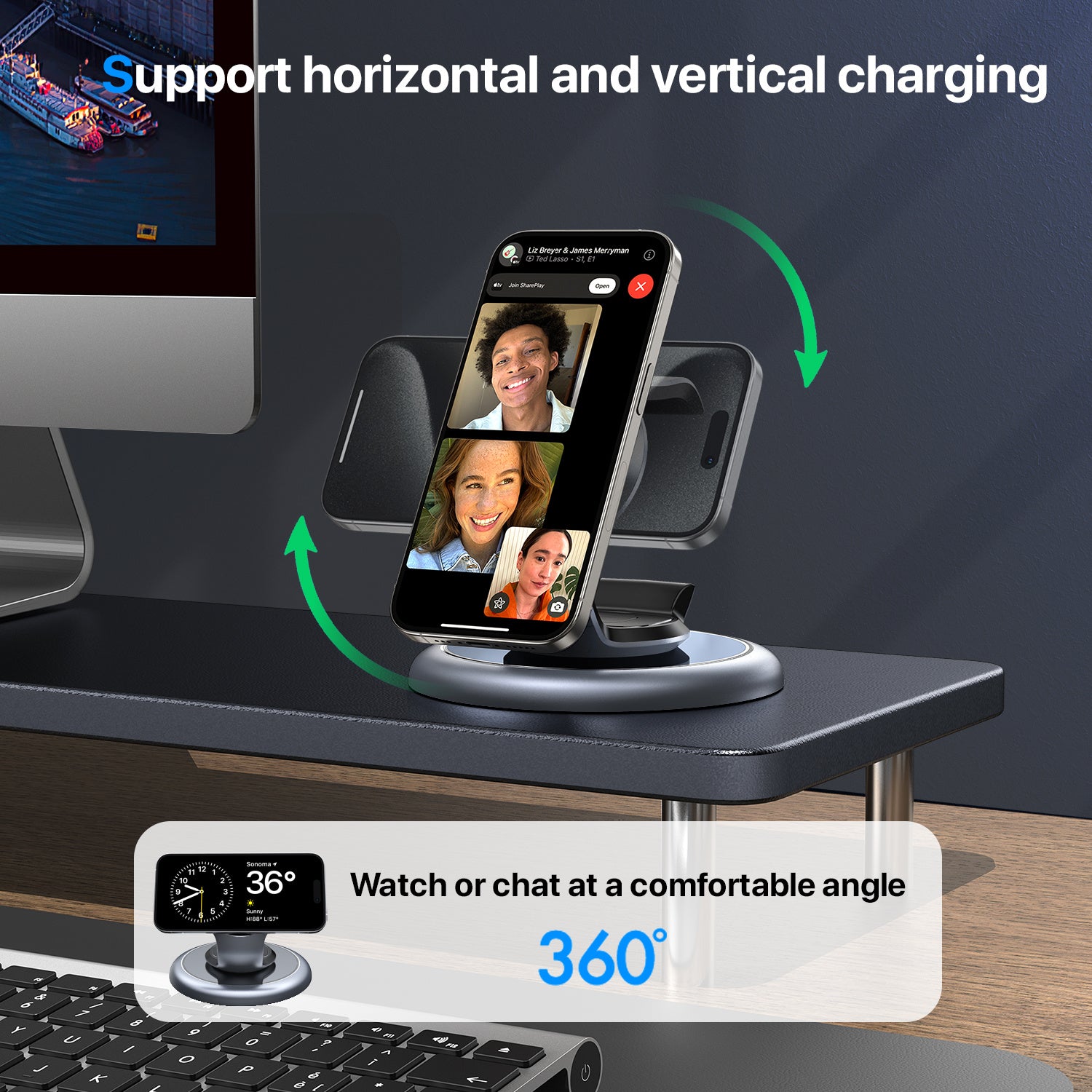 3-in-1 MagSafe Wireless Charging Station