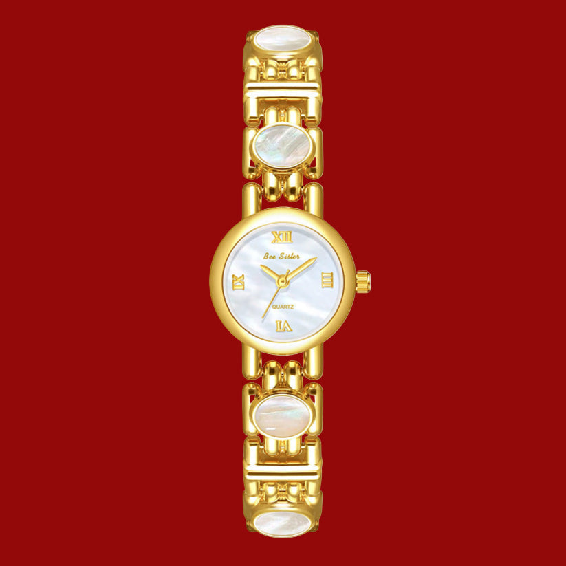 Aurora Black Gold Abalone Watch