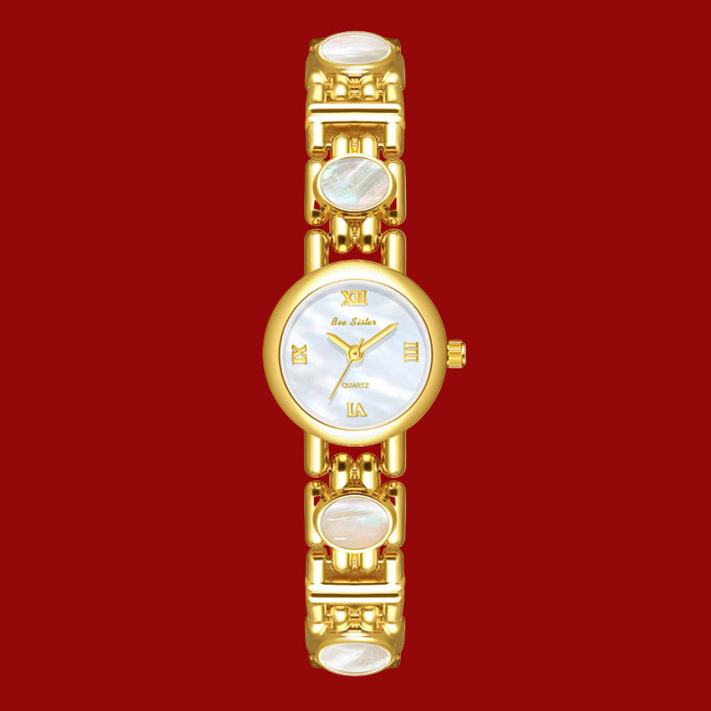 Aurora Black Gold Abalone Watch