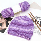 Gradient Milk Cotton Yarn – 8 Strands
