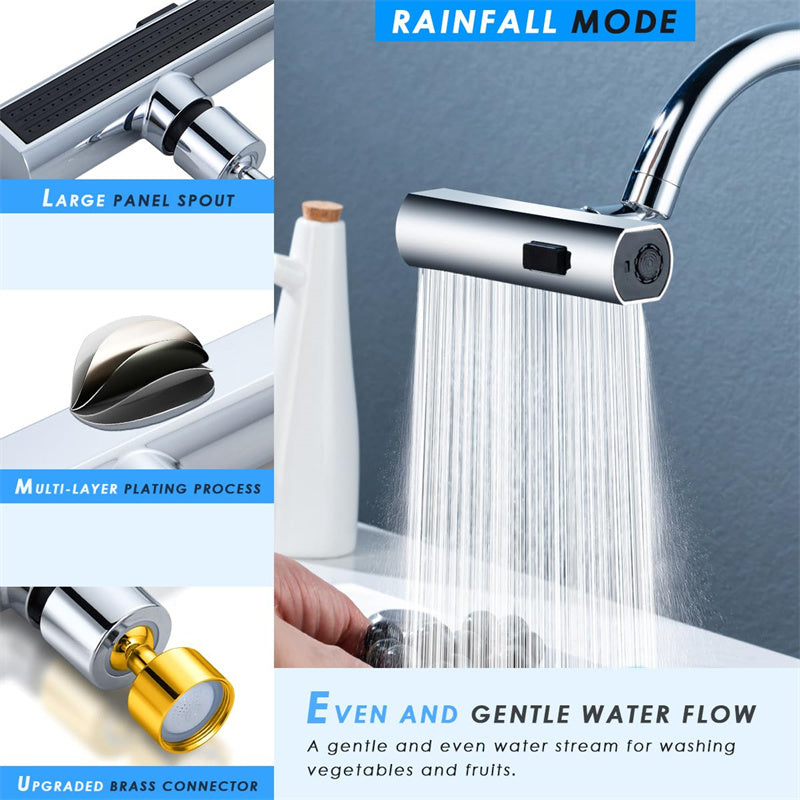Universal Rotating Kitchen Faucet Nozzle