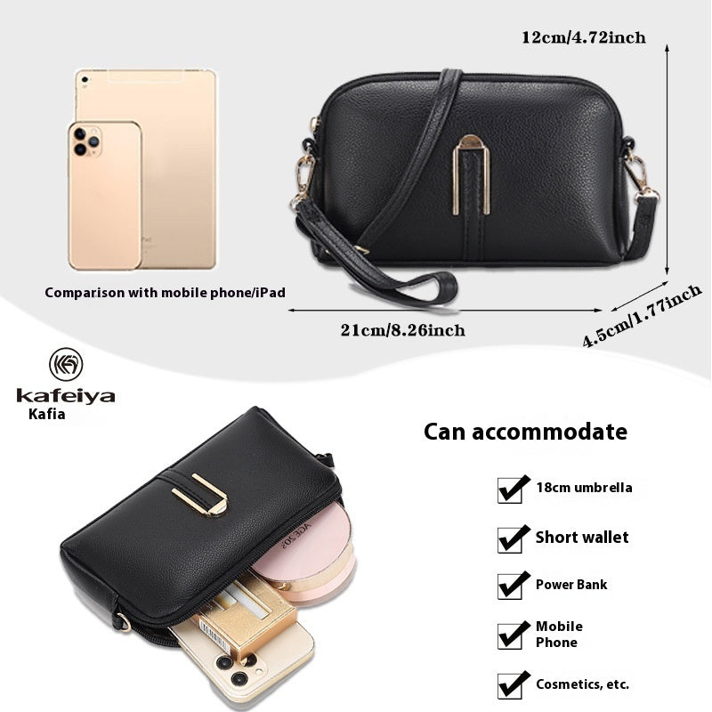 Mobile Messenger Bag Minimalist Luxury Crossbody