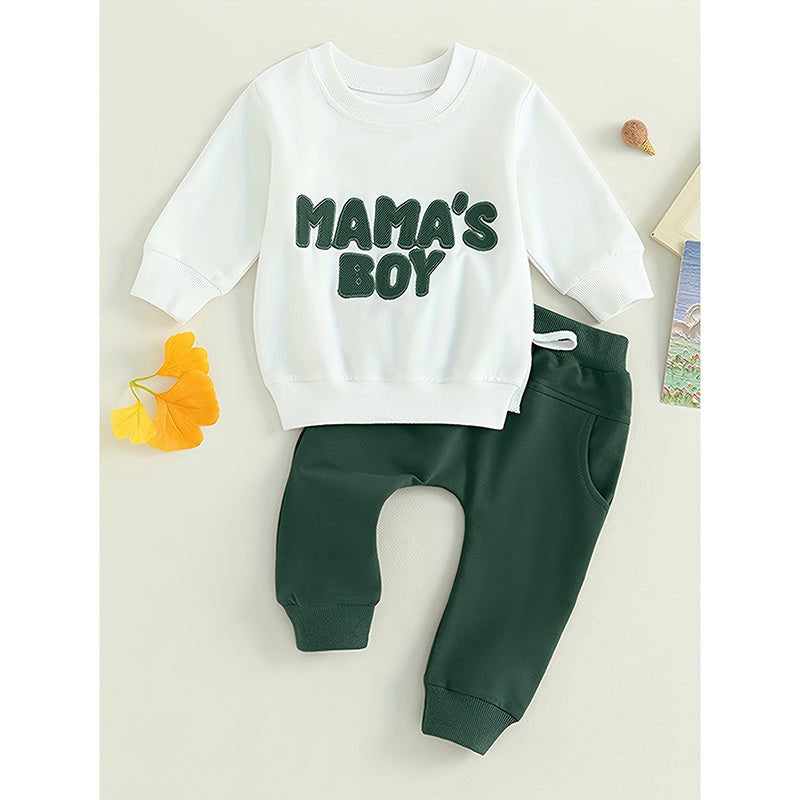 Mama’s Boy Toddler Outfit Set