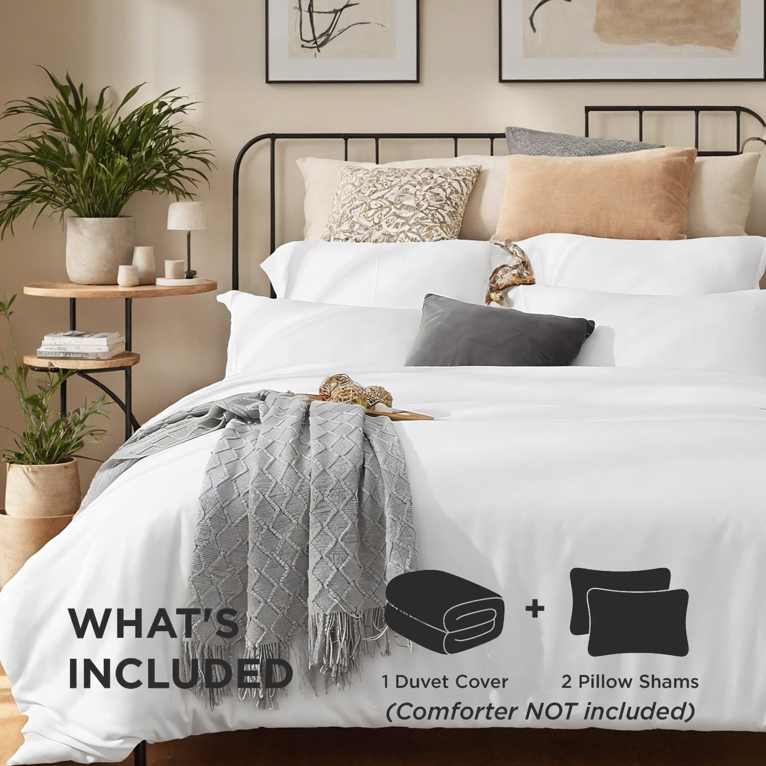 3-Piece Microfiber Bedding Set