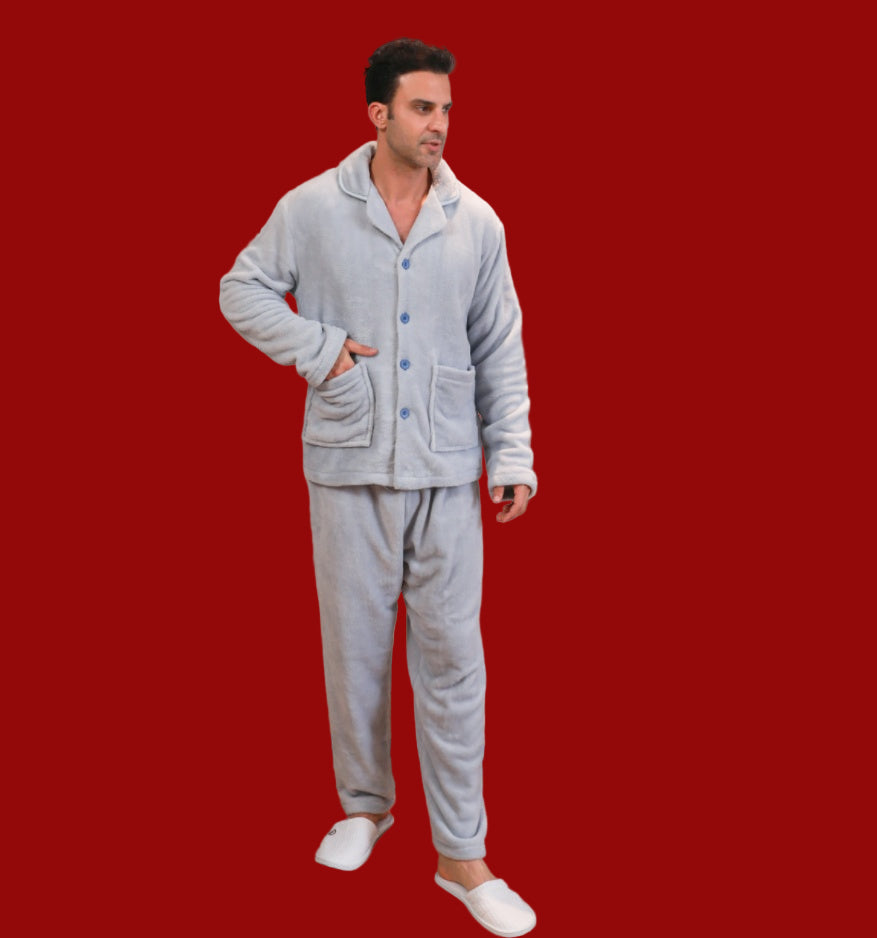 Men's Pajama Velvet Set