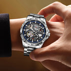 Double-sided Hollow-out Full Luminous Automatic Mechanical Watch