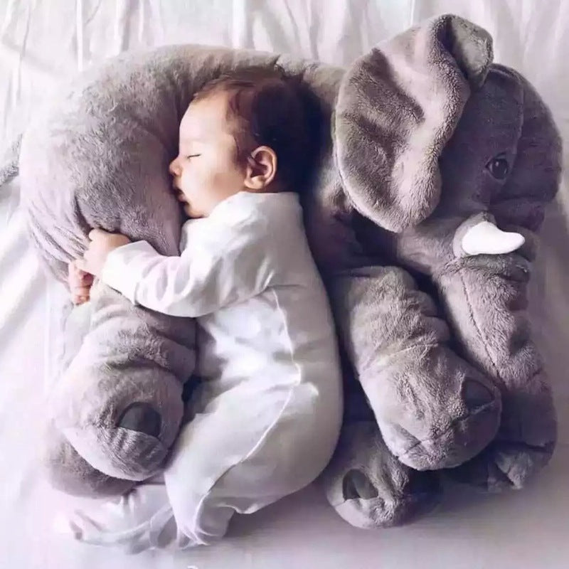Soft Elephant Plush Pillow for Kids