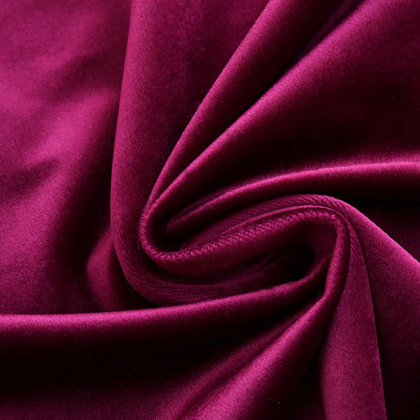 Luxury Red Velvet Blackout Curtains – Festive Design