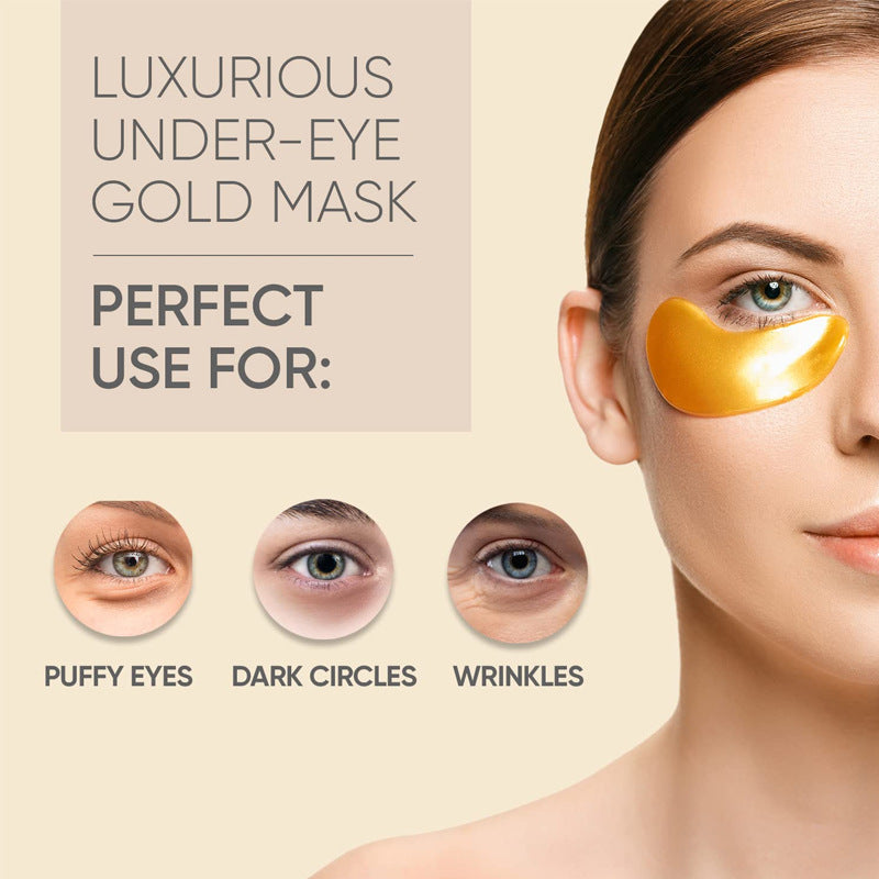 24K Gold Eye Mask – Anti-Wrinkle & Eye Bag Treatment